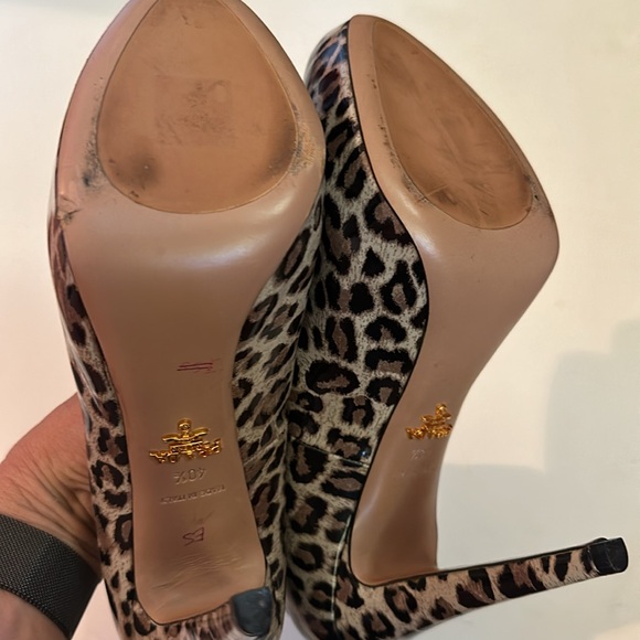 Prada Leopard heels! - Picture 5 of 9